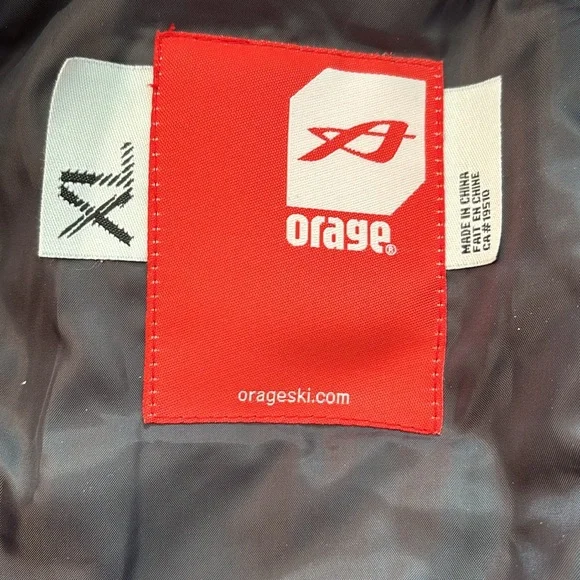 NWOT - Orage Brown and Green Women's Ski Jacket, Women's XL - Picture 11 of 16